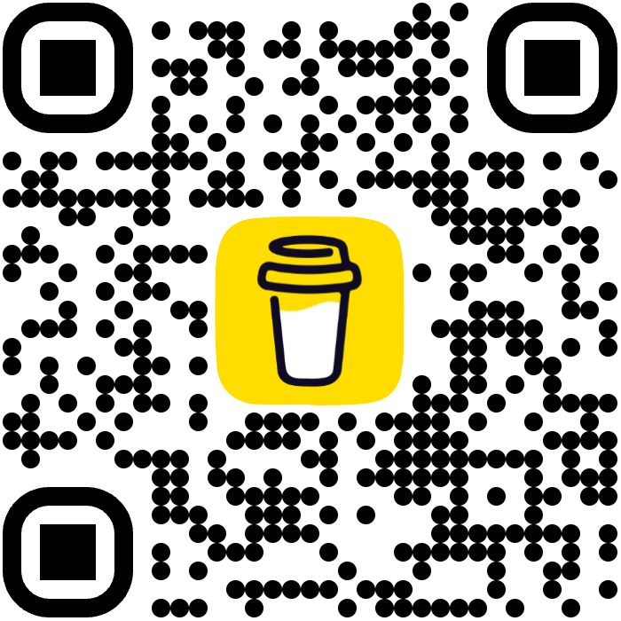 Buy Me a Coffee QR code for sayhi.io